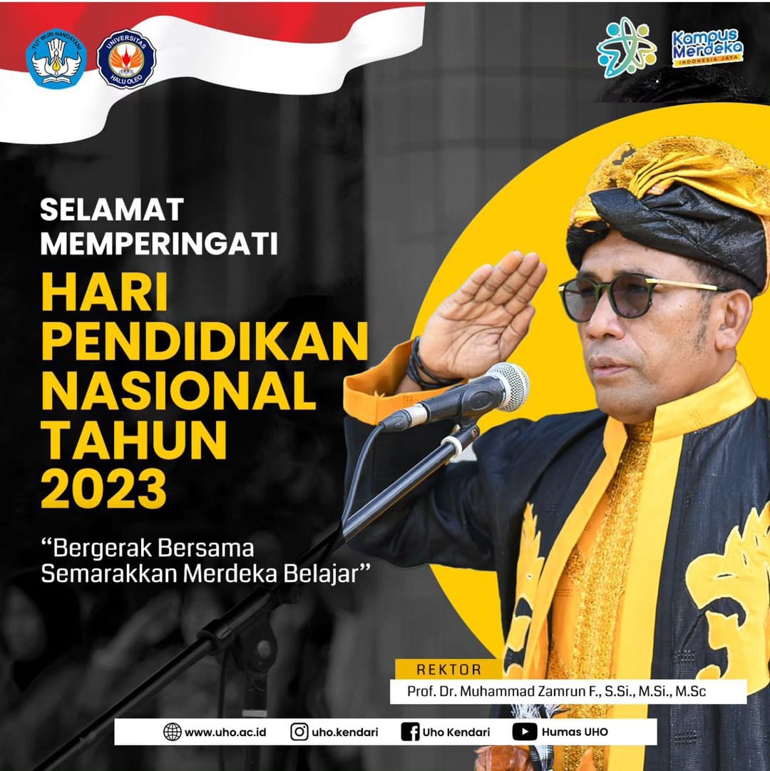 Peringatan Hari Pendidikan Nasional 2023 – Universitas Halu Oleo